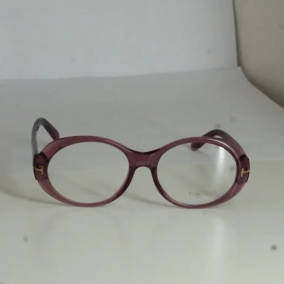 BRAND NEW TOM FORD TF 5246 083 PURPLE AUTHENTIC EYEGLASSES FT 55-17-140 ITALY - Picture 2 of 8